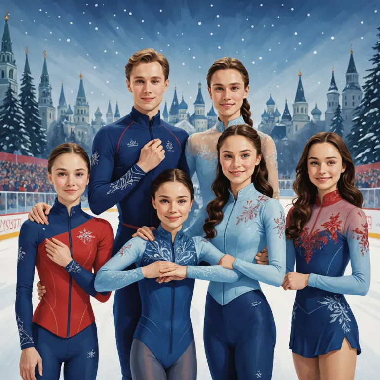 Как выглядели российские фигуристки в начале карьеры: взгляд на путь к вершинам