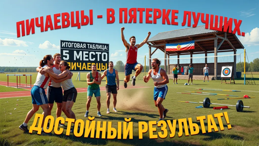 Пичаевцы - в пятёрке лучших. Достойный результат!