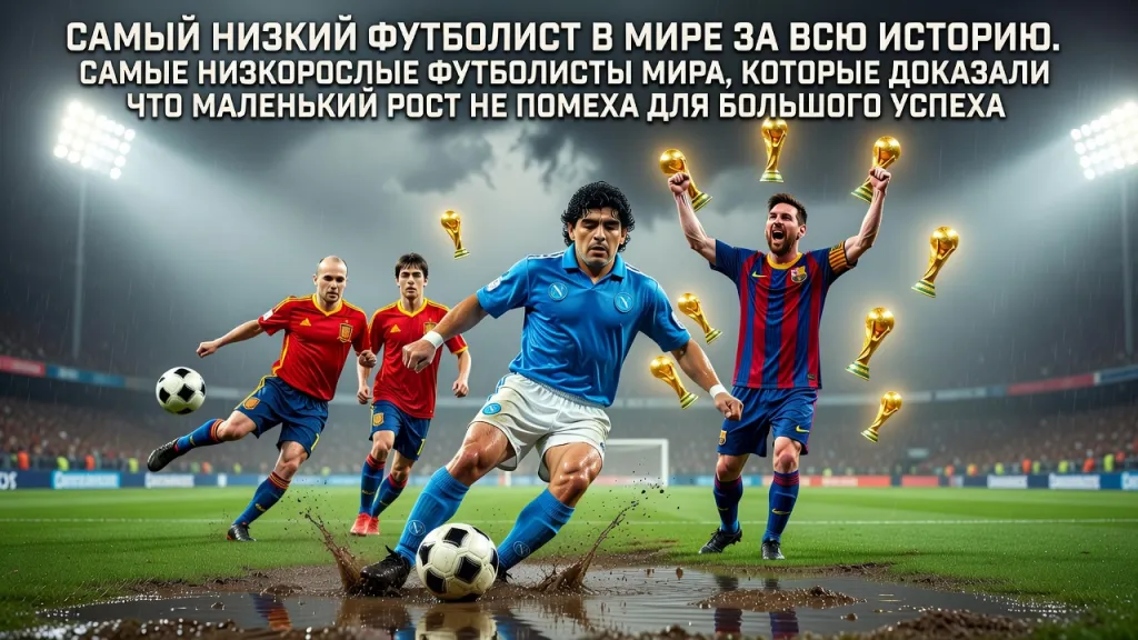 Самый низкий футболист в мире за всю историю. Самые низкорослые футболисты мира, которые доказали что маленький рост не помеха для большого успеха